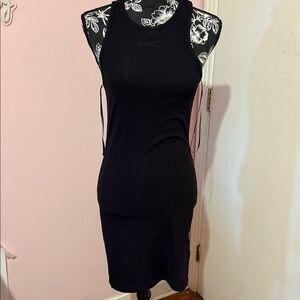 NWT Snipes Black Sleeveless Dress